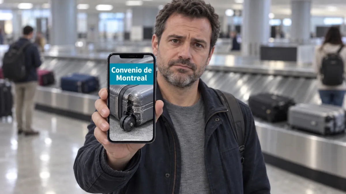 Convenio de Montreal para el equipaje: límites de indemnización por maleta