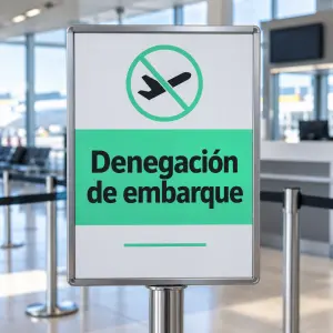 Modelo de reclamación por overbooking y denegación de embarque