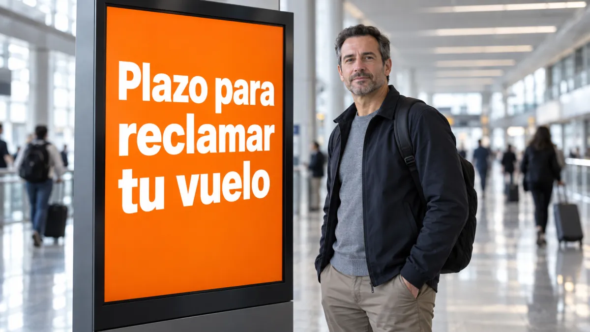 Guía sobre el plazo para reclamar un vuelo retrasado o cancelado